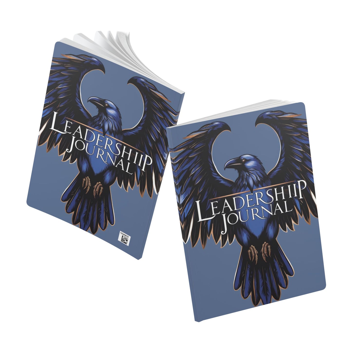 Blue Raven | Softcover Journal (with Inside Prints)