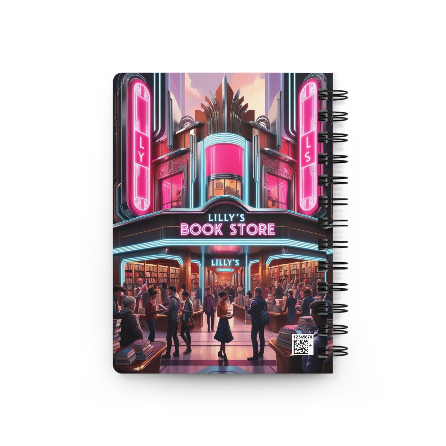 Chaotic Dance of Progress | Spiral Bound Journal