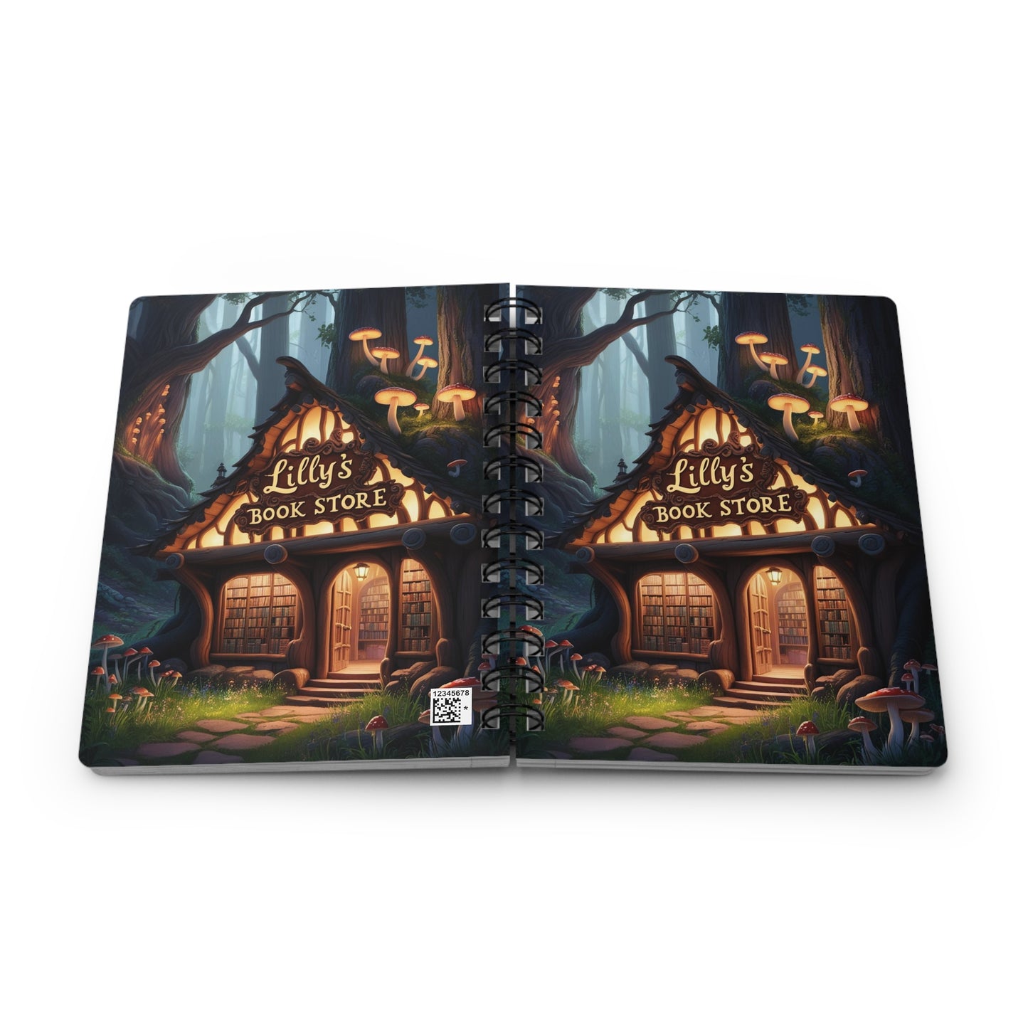 Enchanting Mushrooms | Spiral Bound Journal