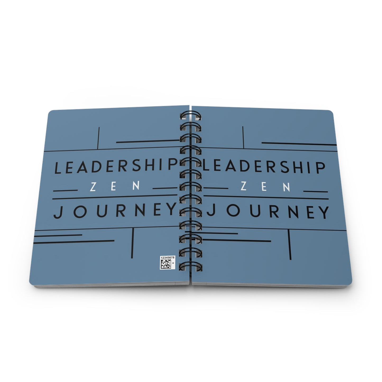 I Wish I Was Organized as These Lines | Spiral Bound Journal