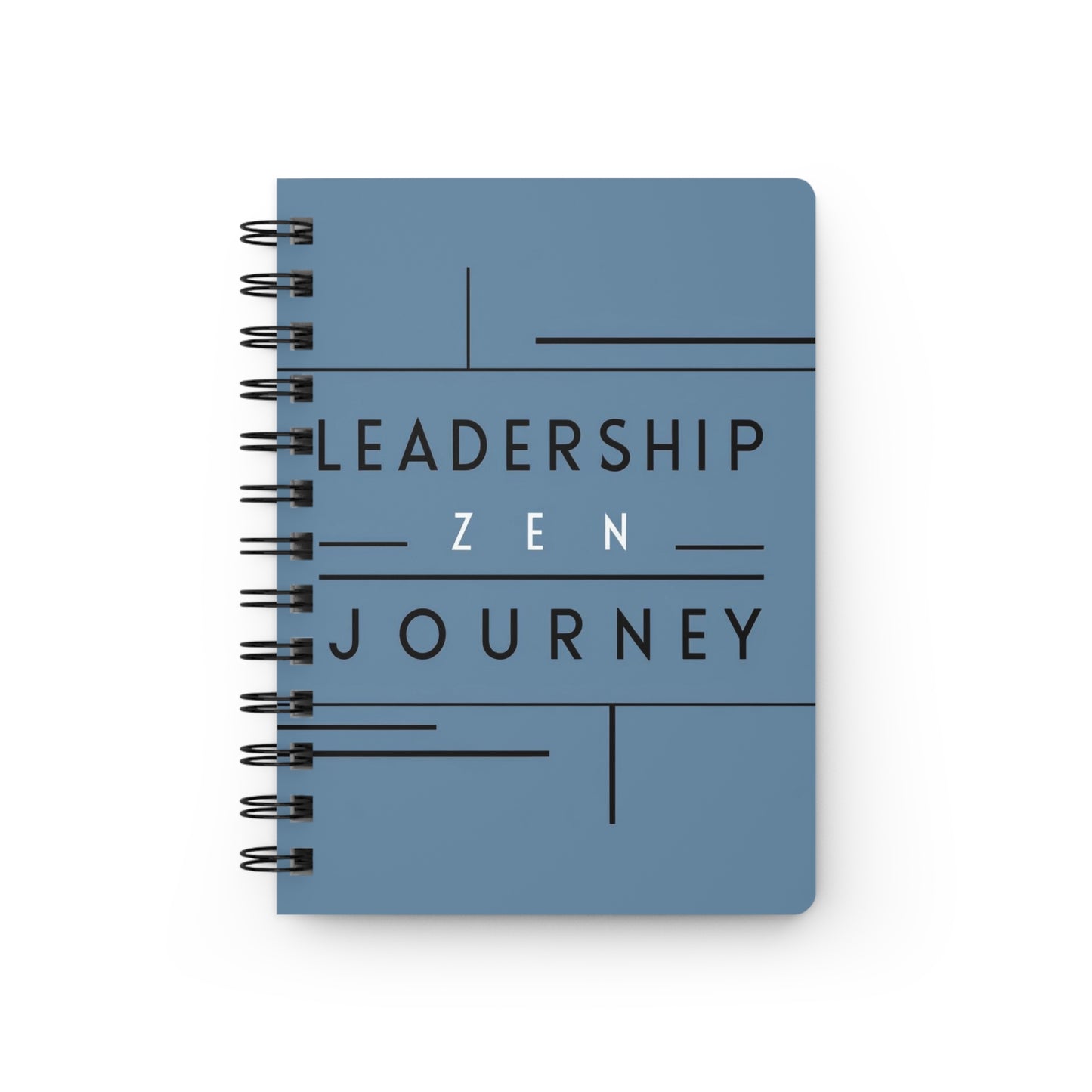 I Wish I Was Organized as These Lines | Spiral Bound Journal