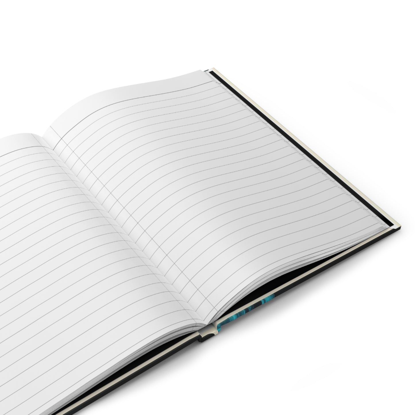 Blue Flowing Water | Hardcover Journal Matte