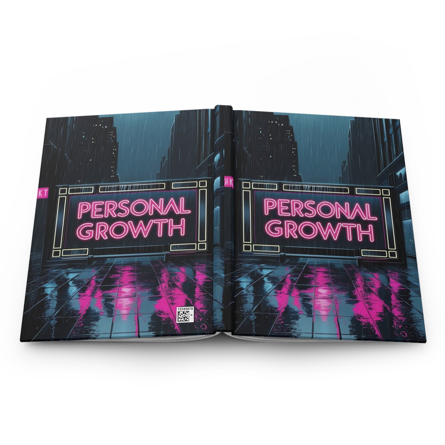 Bathed in Neon | Hardcover Journal Matte
