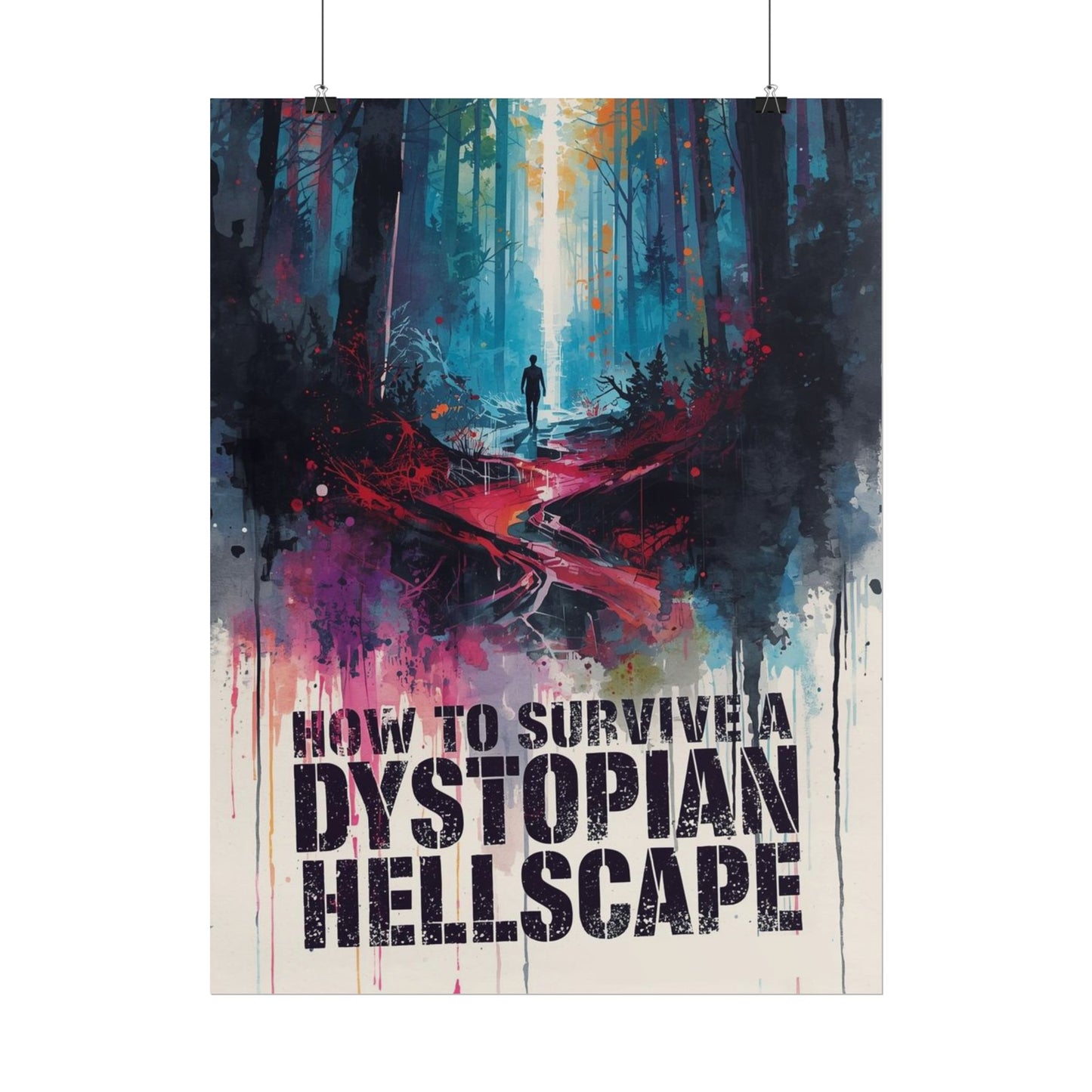 The Forest | How to Survive a Dystopian Hellscape | Rolled Posters