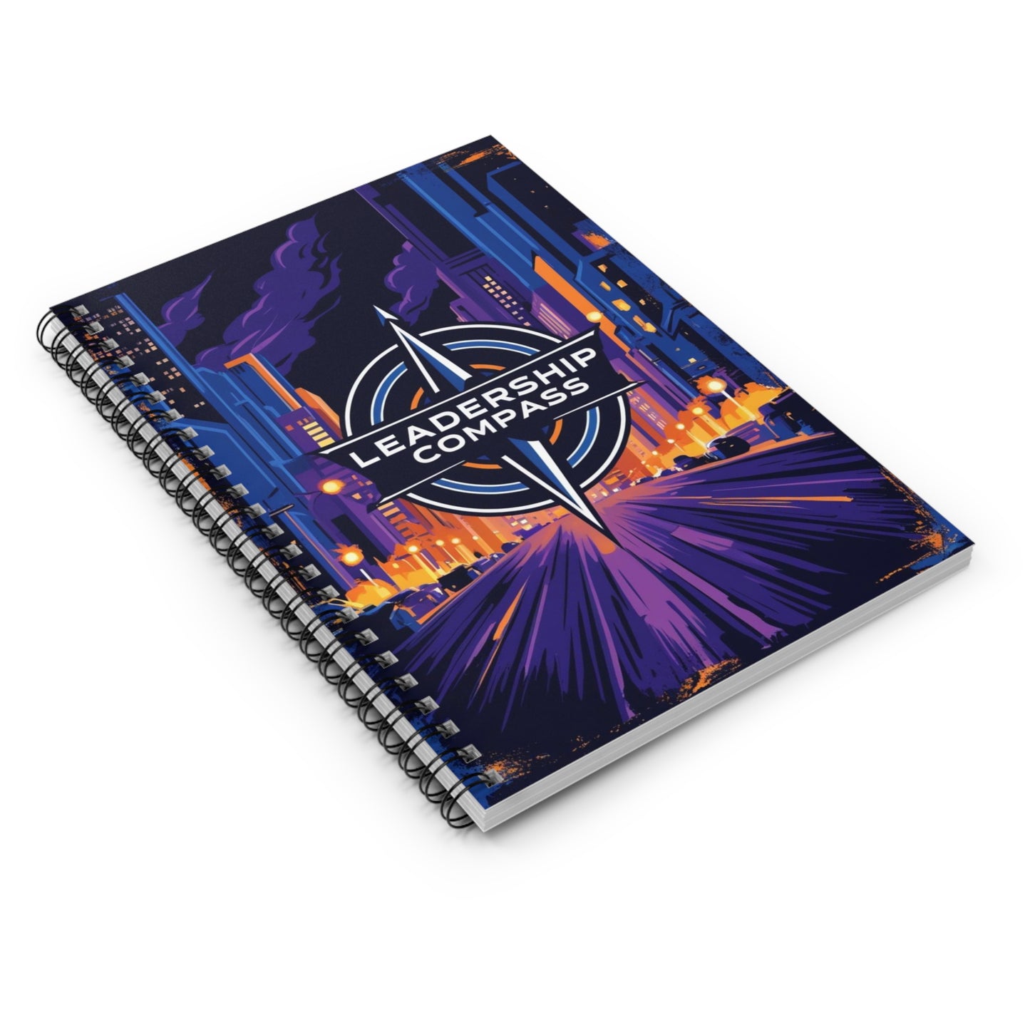Awake at Night | Spiral Notebook - Ruled Line