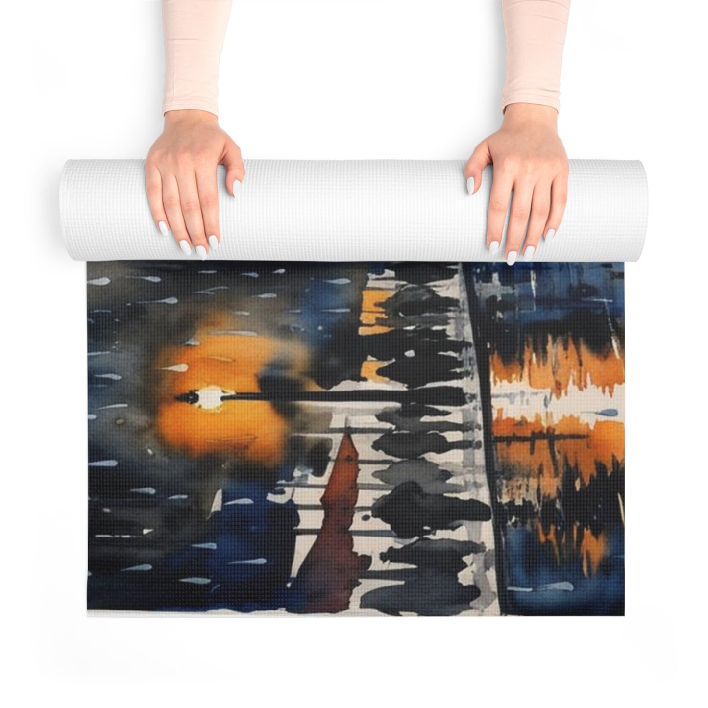 Foam Yoga Mat | Weary Night Collection