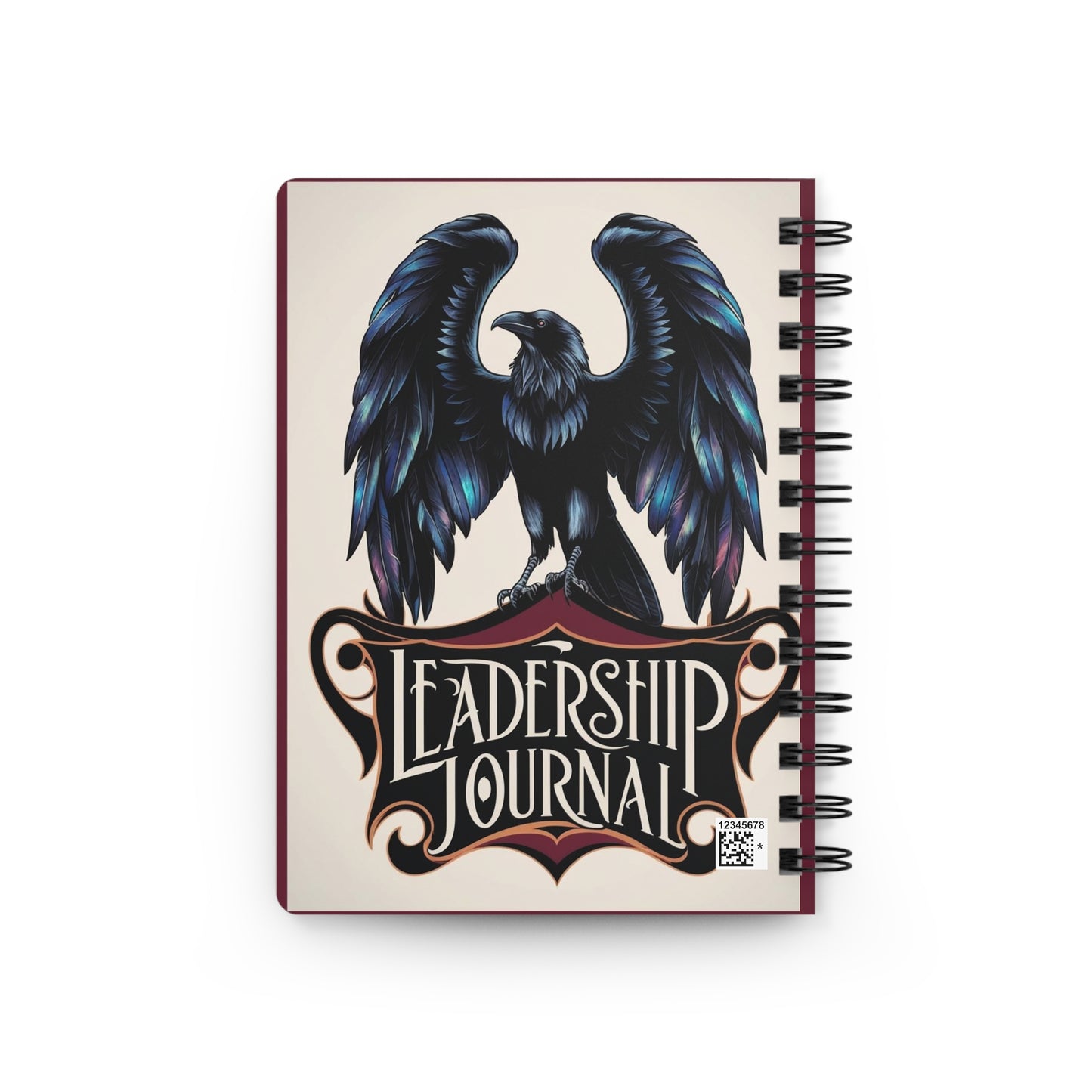 Triumphant Raven | Spiral Bound Journal
