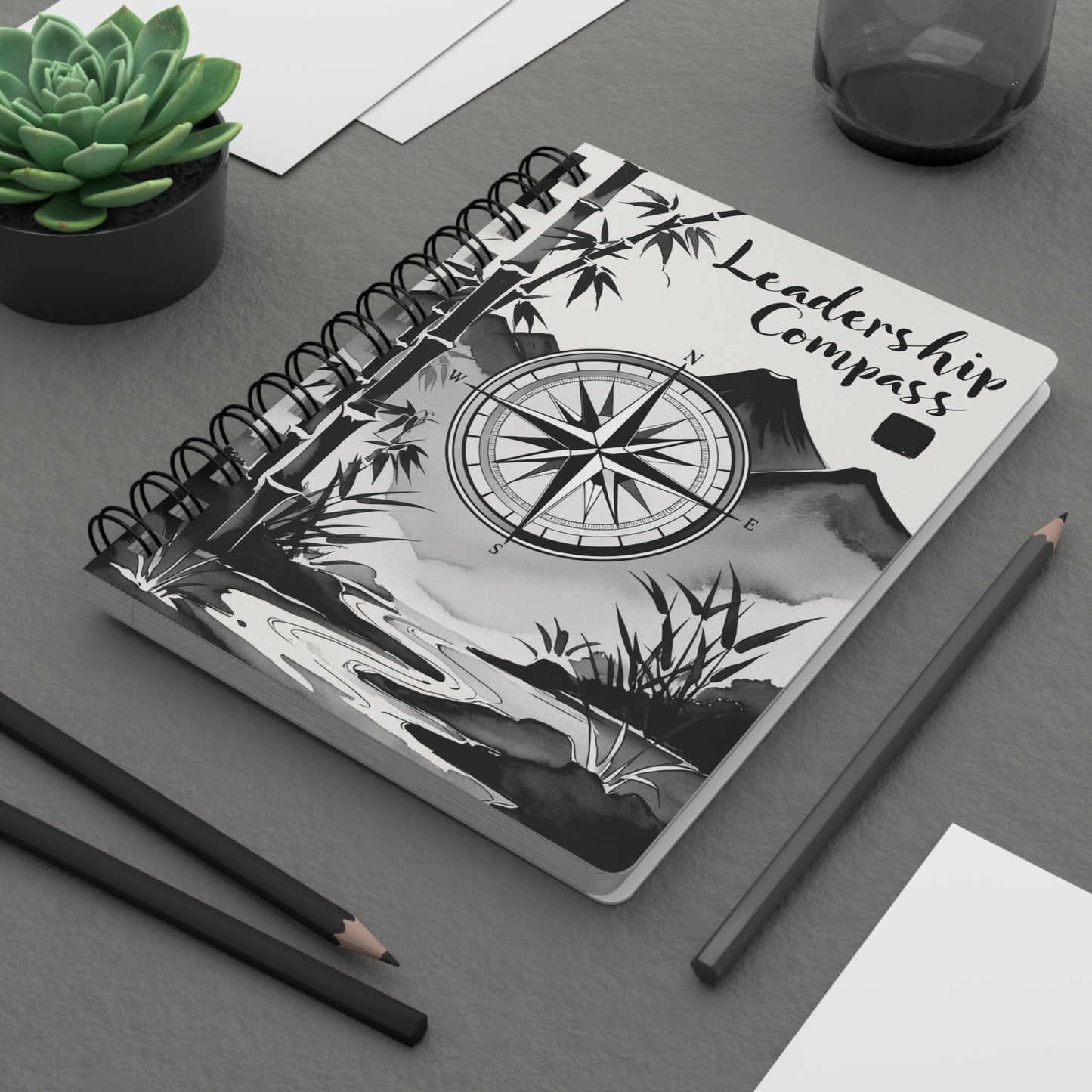 Stories Dance on Paper's Skin | Spiral Bound Journal