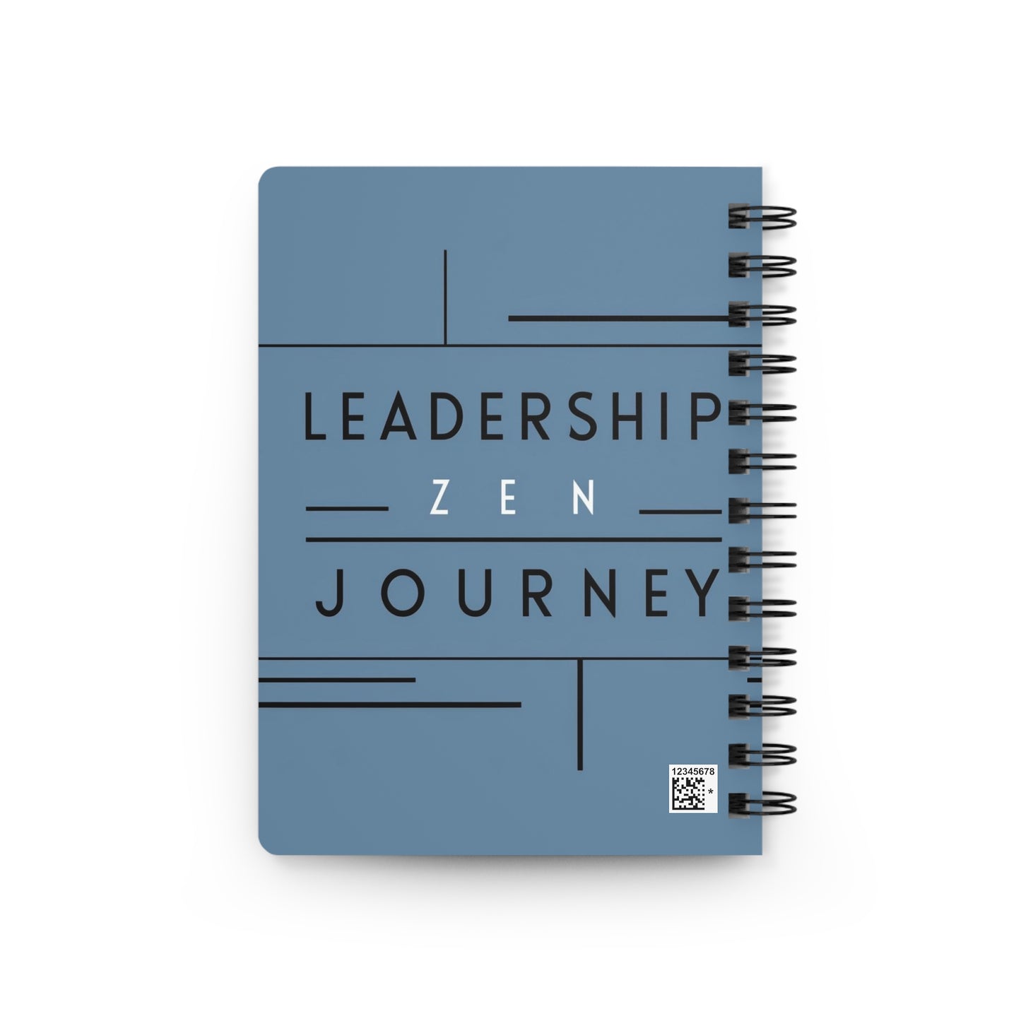I Wish I Was Organized as These Lines | Spiral Bound Journal