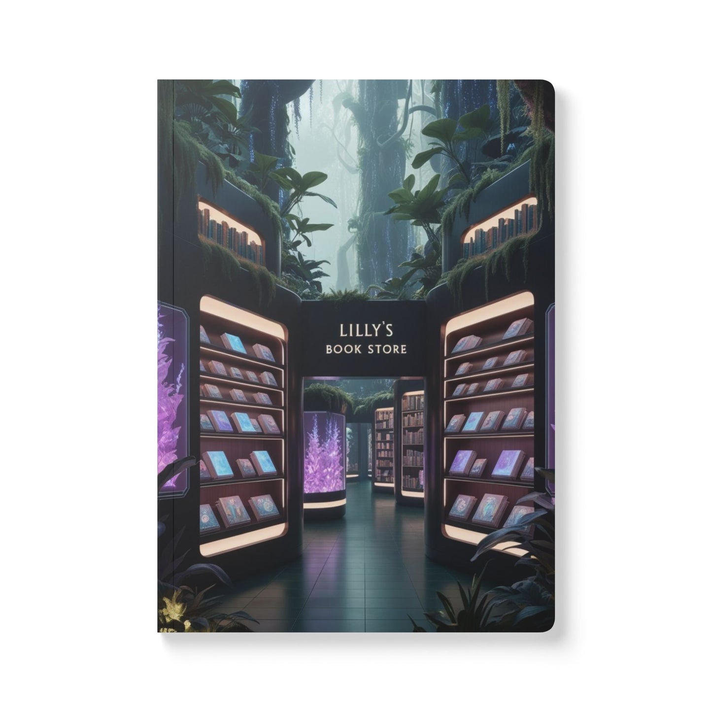 Gentle Rain in the Forest | Softcover Journal (with Inside Prints)