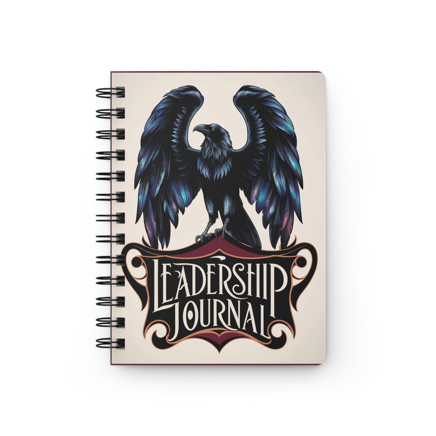 Triumphant Raven | Spiral Bound Journal