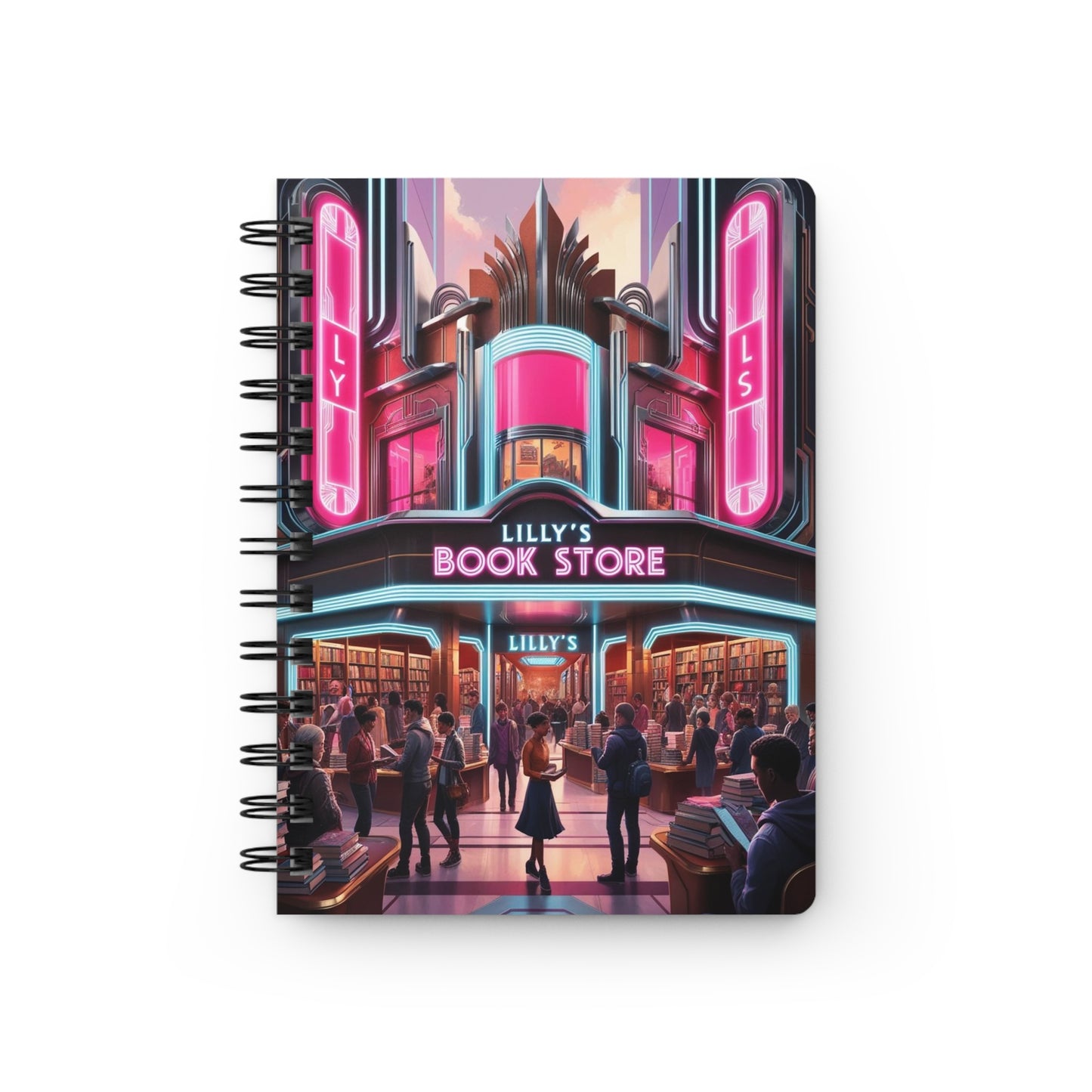 Chaotic Dance of Progress | Spiral Bound Journal