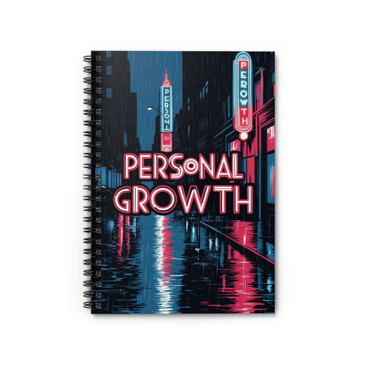 Neon Halo | Spiral Notebook - Ruled Line