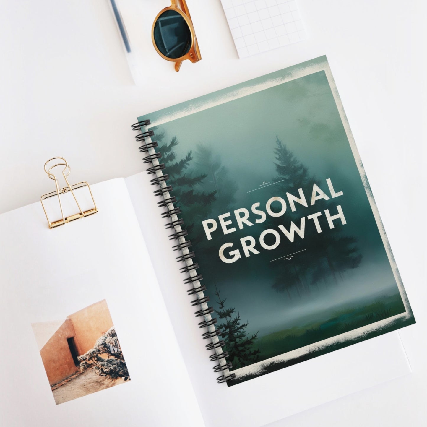 It Looks Foggy Now | Spiral Notebook - Ruled Line