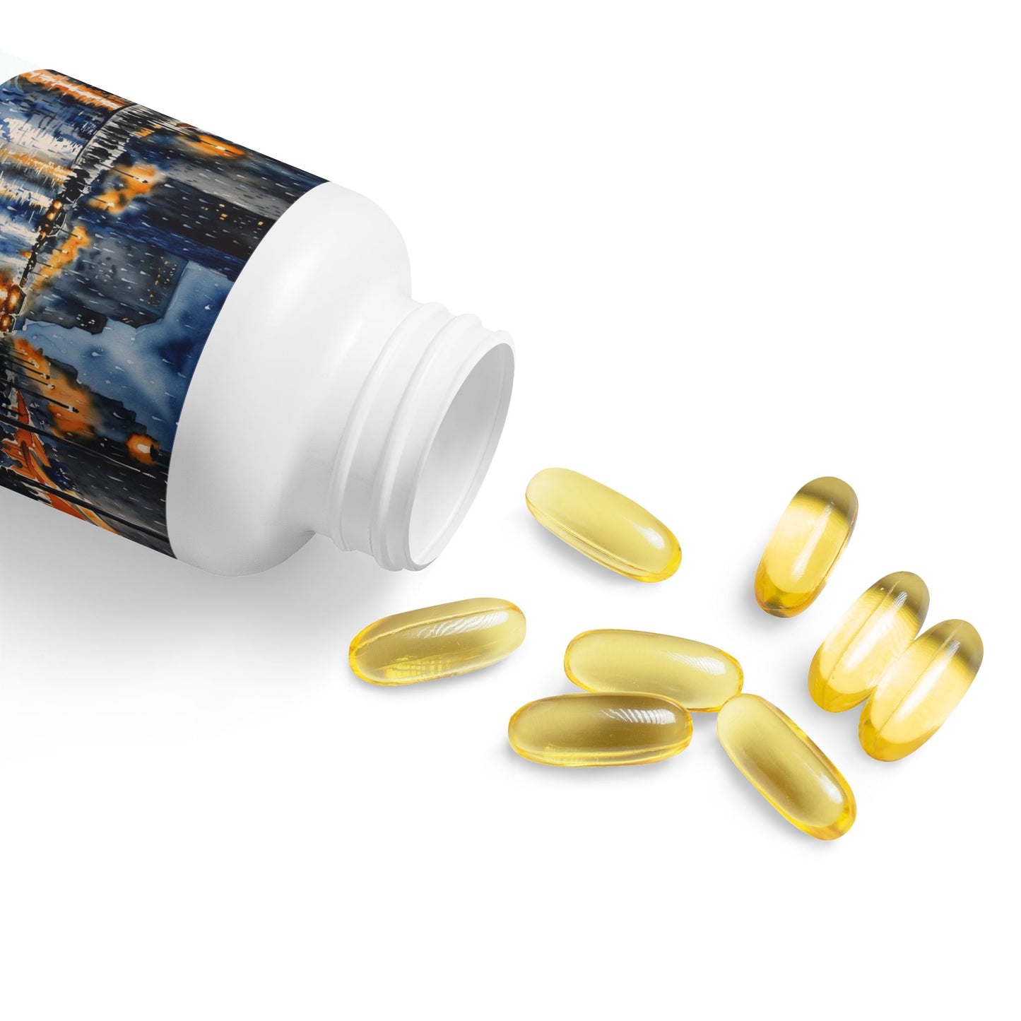 Omega 3 Fish Oil Supplement (60 Softgels) | Weary Night Collection