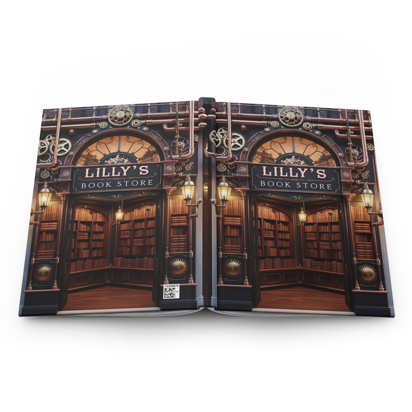 Airships Crossed the Sky | Hardcover Journal Matte