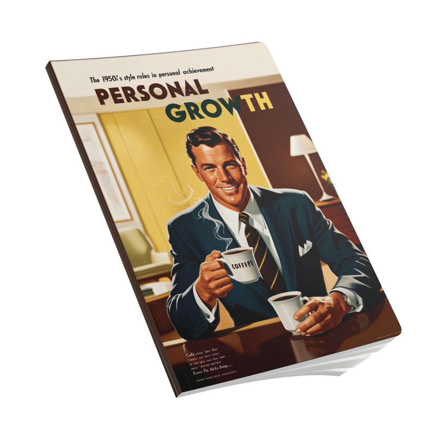 You, Too, Can Double Fist Coffee | Softcover Journal (with Inside Prints)