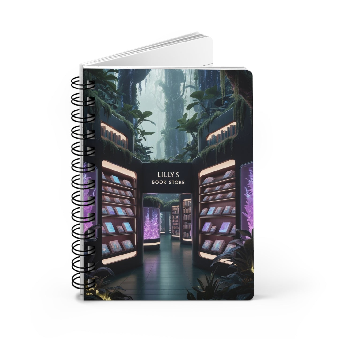 Gentle Rain in the Forest | Spiral Bound Journal