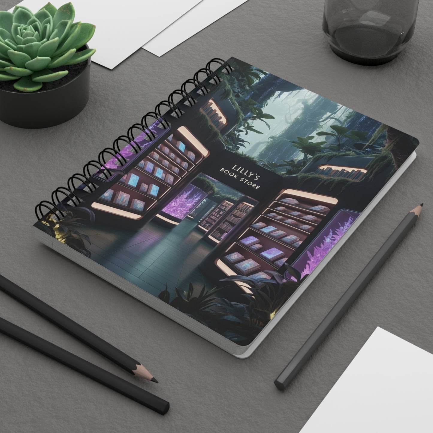 Gentle Rain in the Forest | Spiral Bound Journal