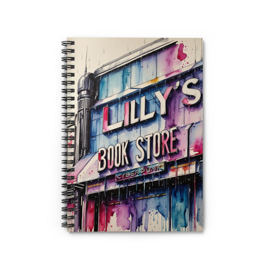 Lilly's Book Store | Spiral Notebook - Ruled Line