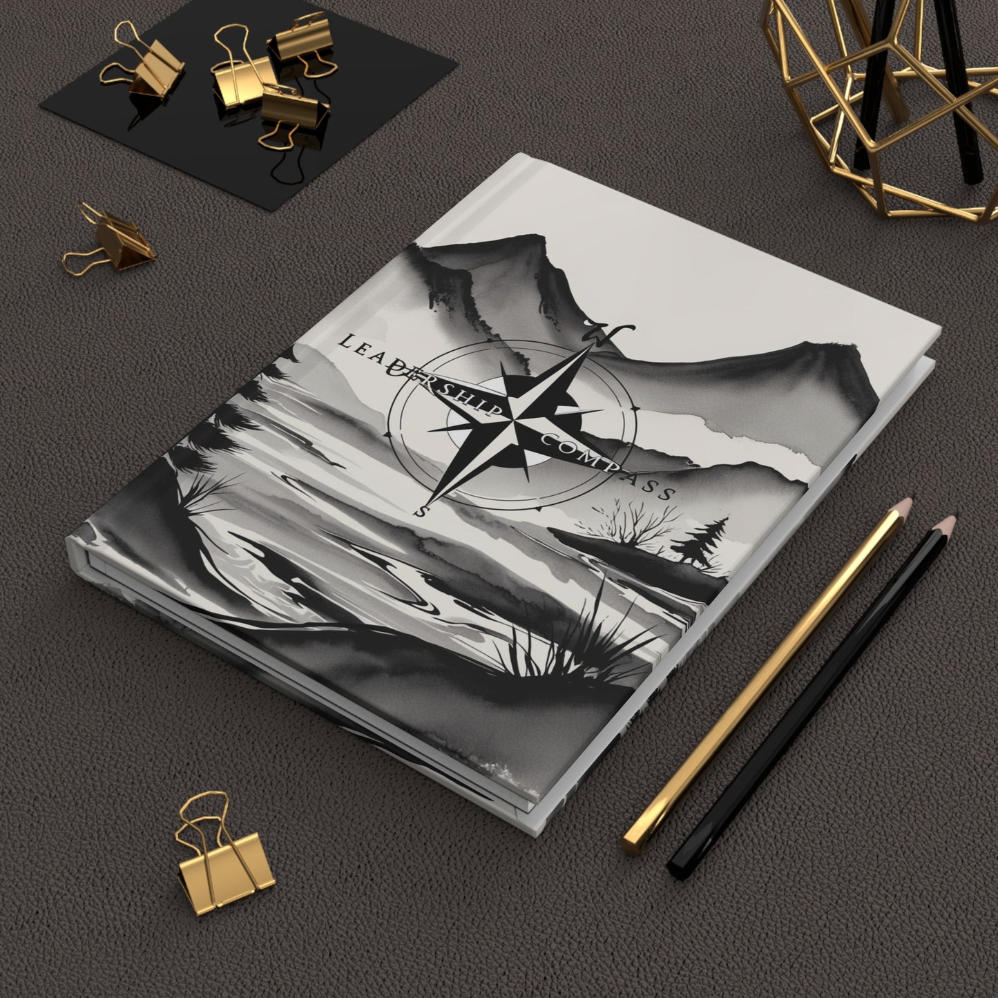 Night's Embrace Unfolds | Hardcover Journal Matte