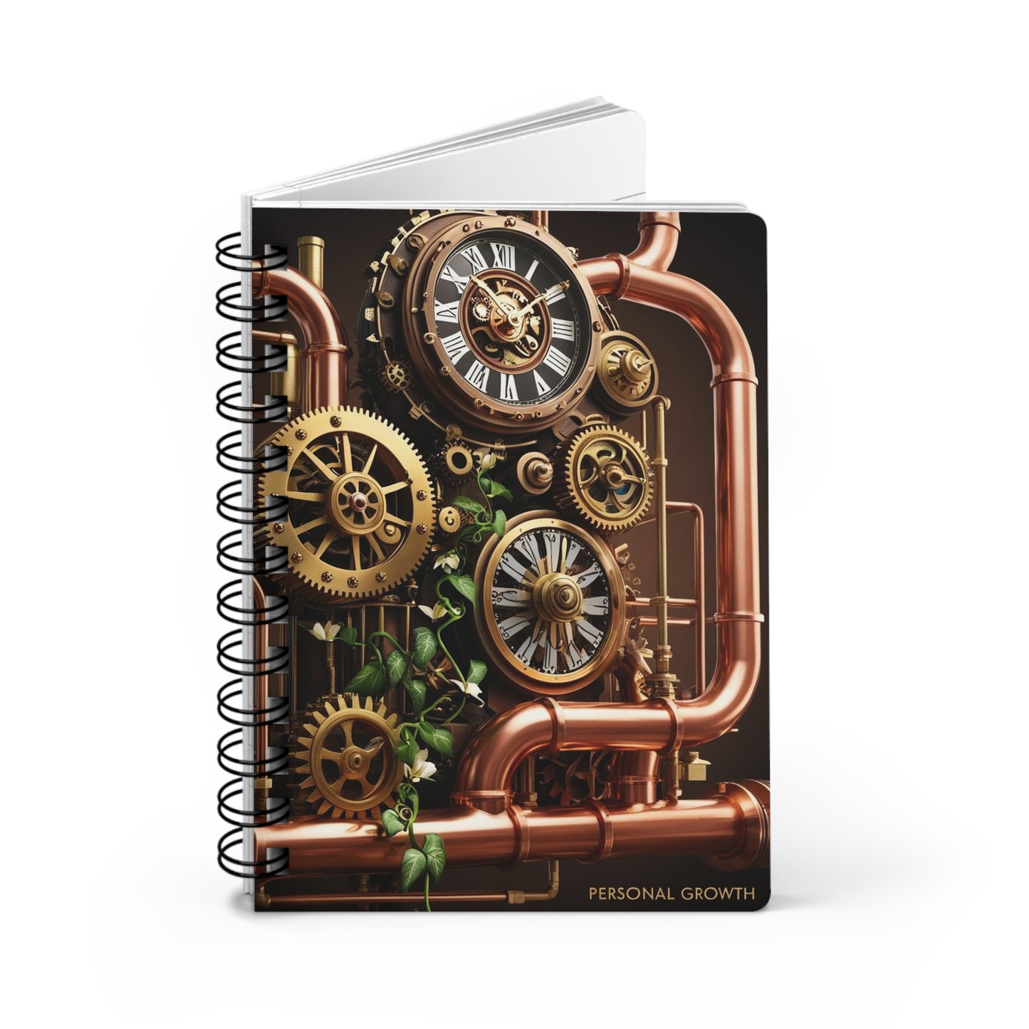 No Words, Just Time | Spiral Bound Journal