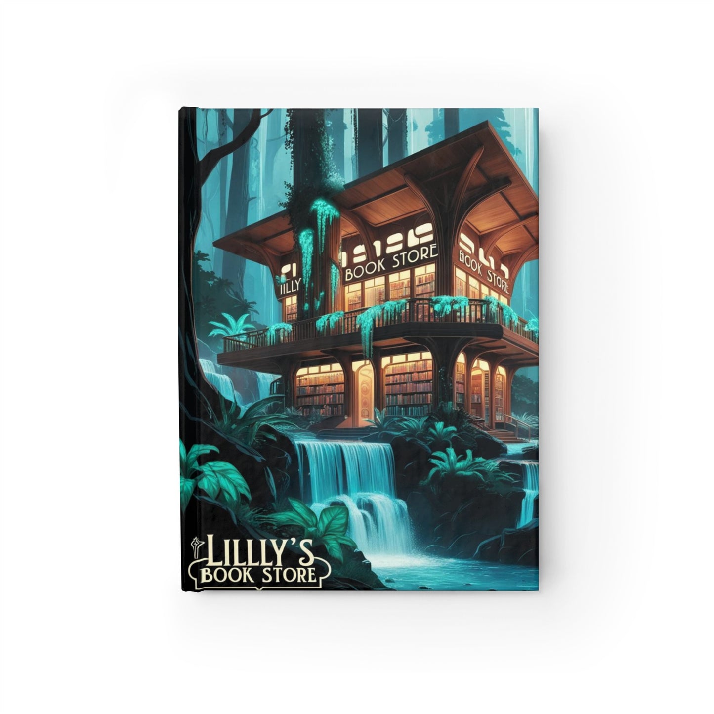 Blue Flowing Water | Journal - Blank