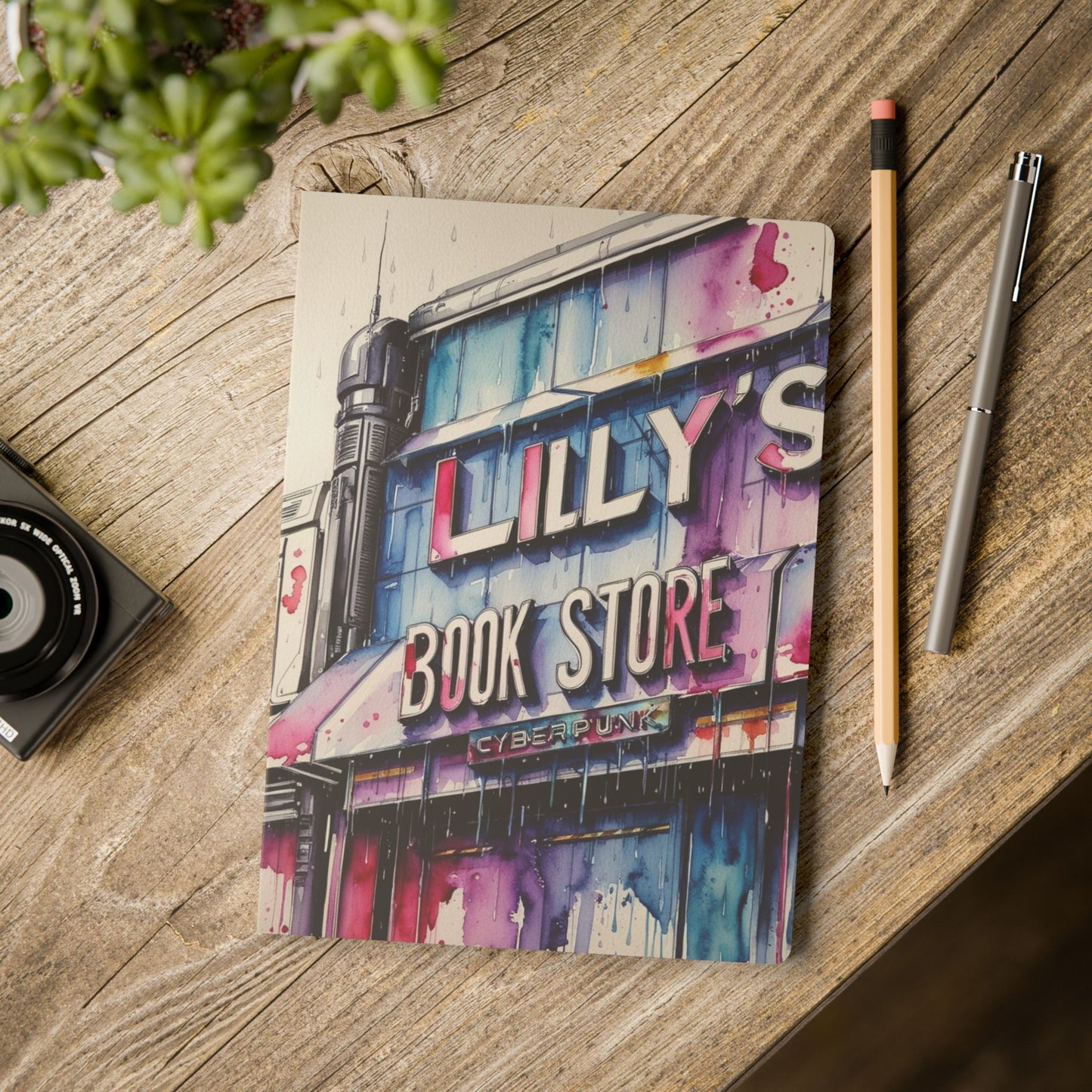 Lilly's Book Store | Softcover Journal (with Inside Prints)