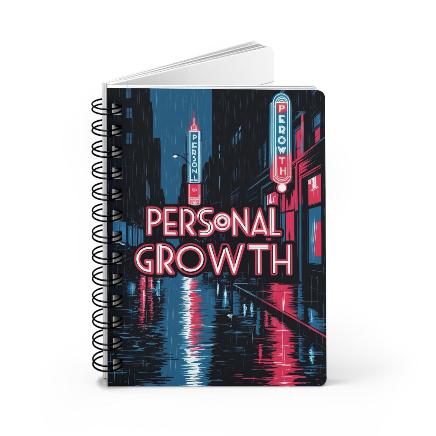 Neon Halo | Spiral Bound Journal