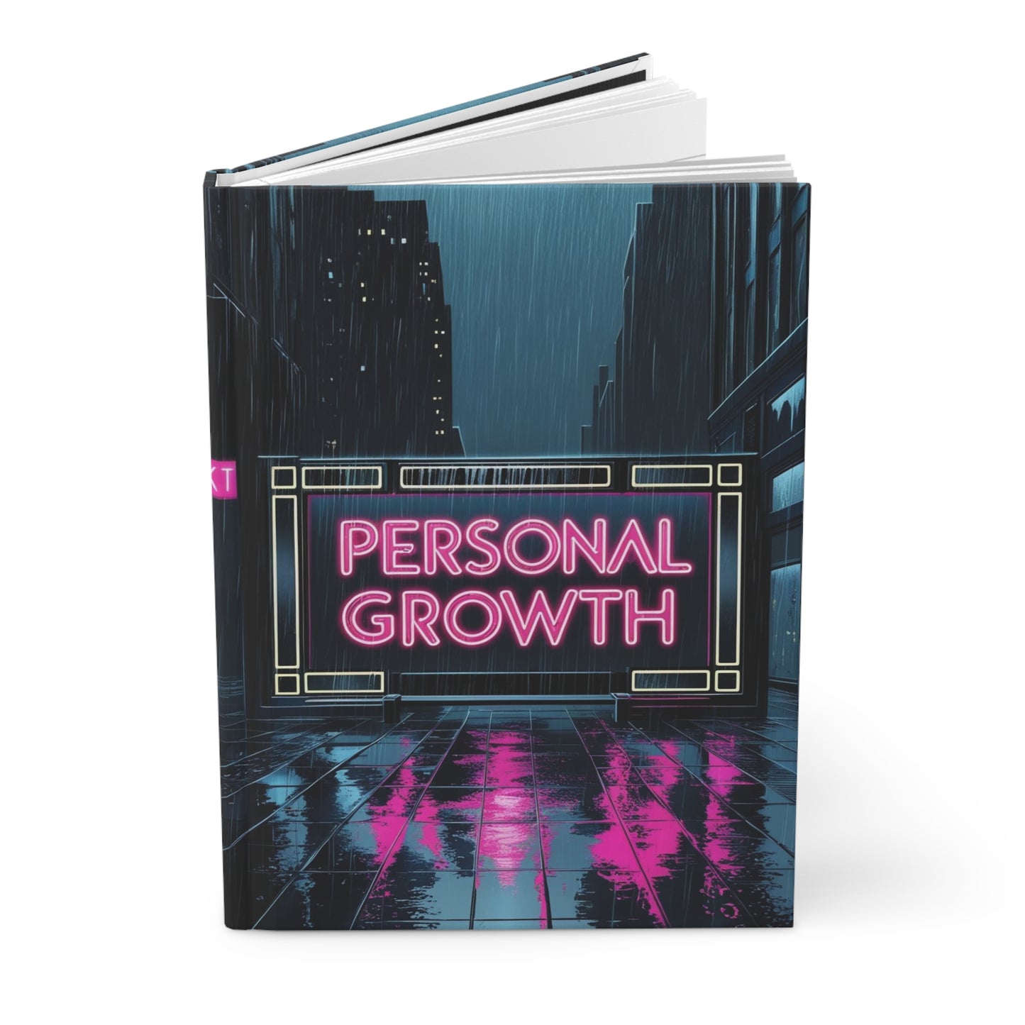 Bathed in Neon | Hardcover Journal Matte