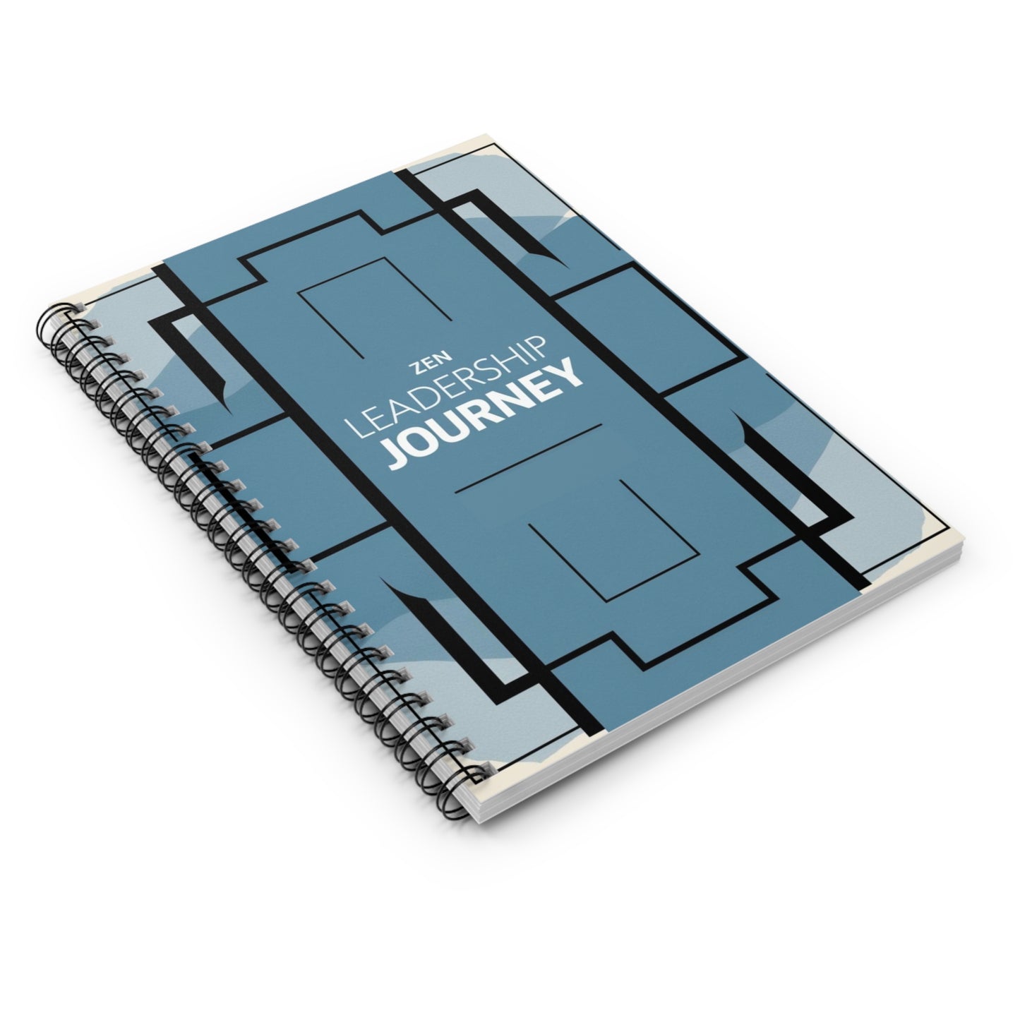 Organized Tranquility | Spiral Notebook - Ruled Line