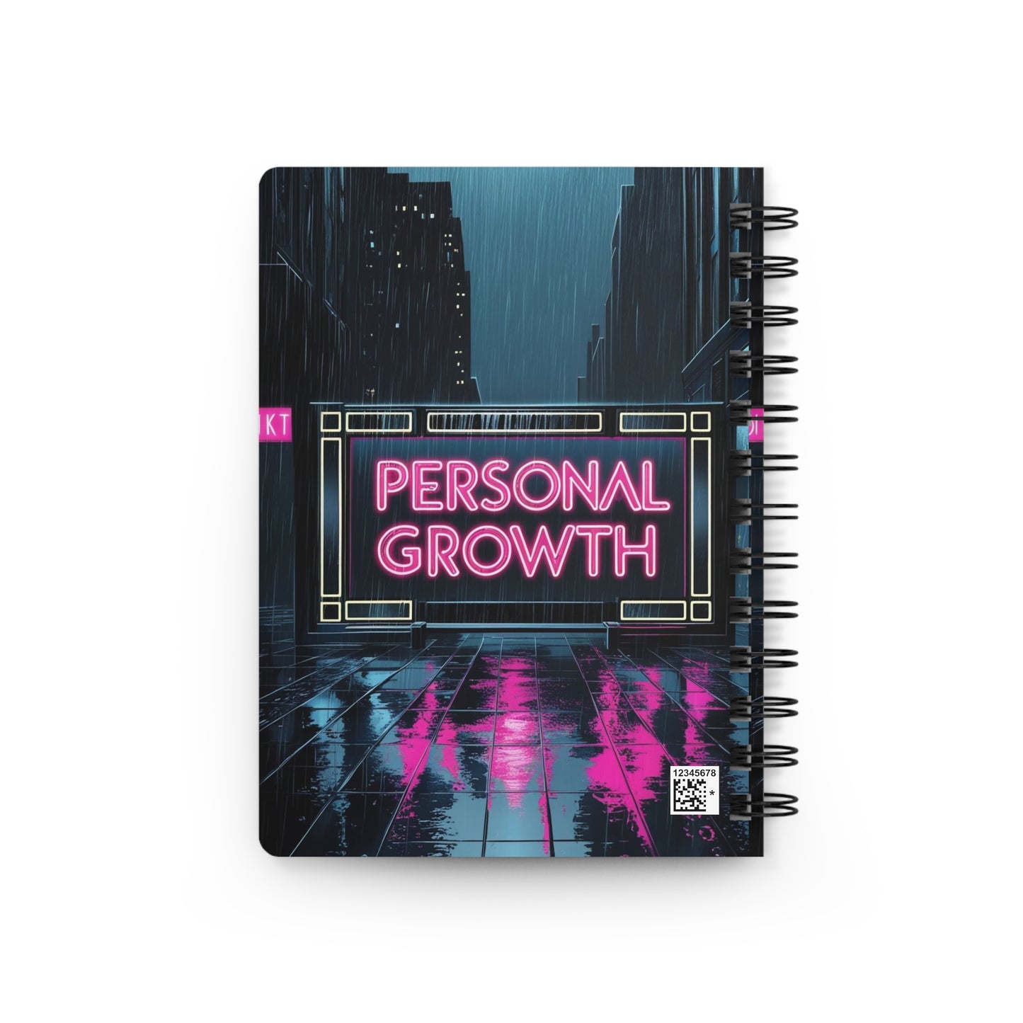Bathed in Neon | Spiral Bound Journal
