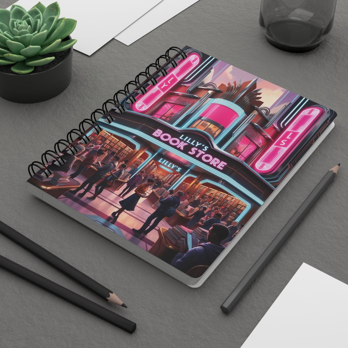 Chaotic Dance of Progress | Spiral Bound Journal