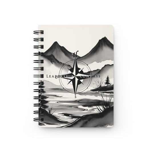 Night's Embrace Unfolds | Spiral Bound Journal