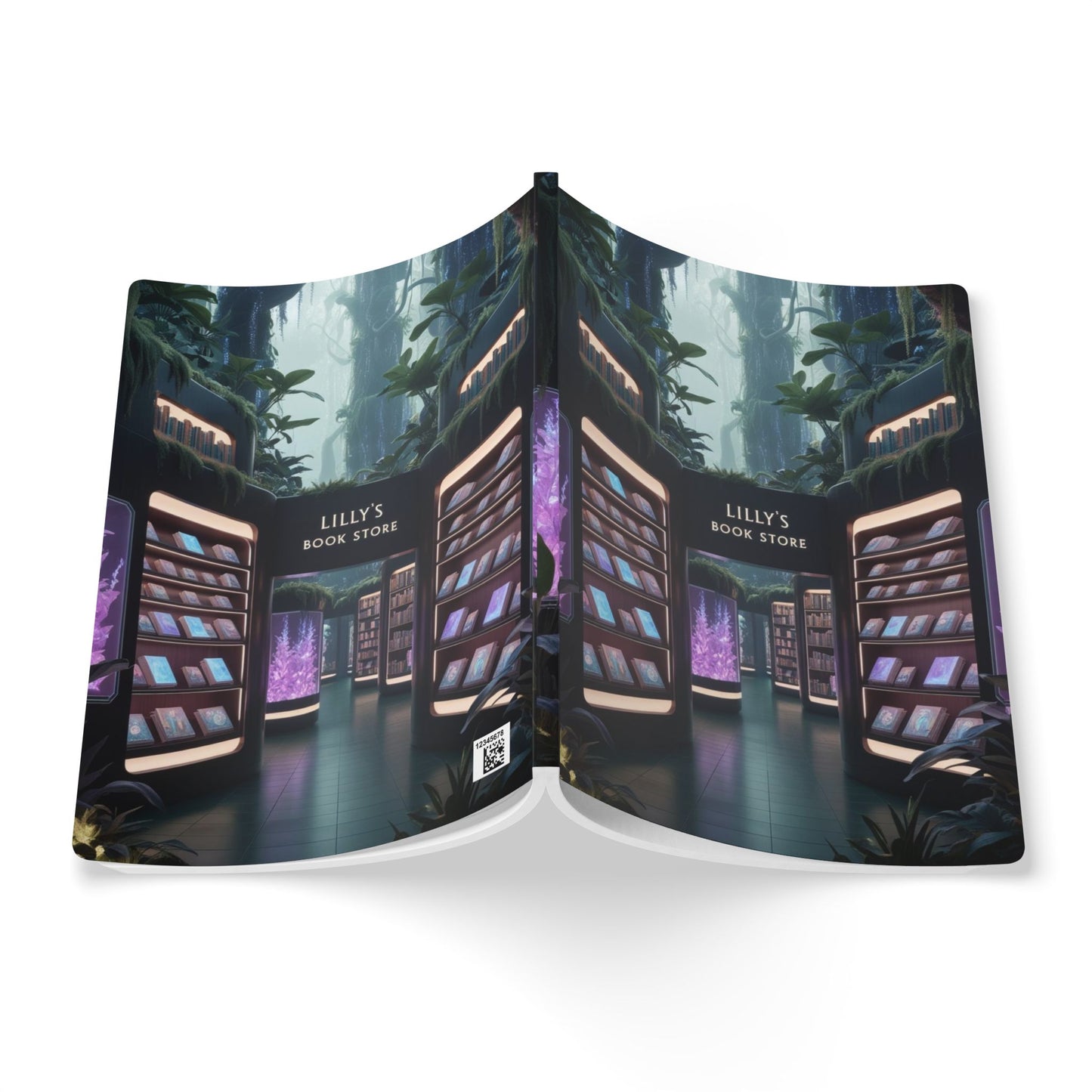 Gentle Rain in the Forest | Softcover Journal (with Inside Prints)