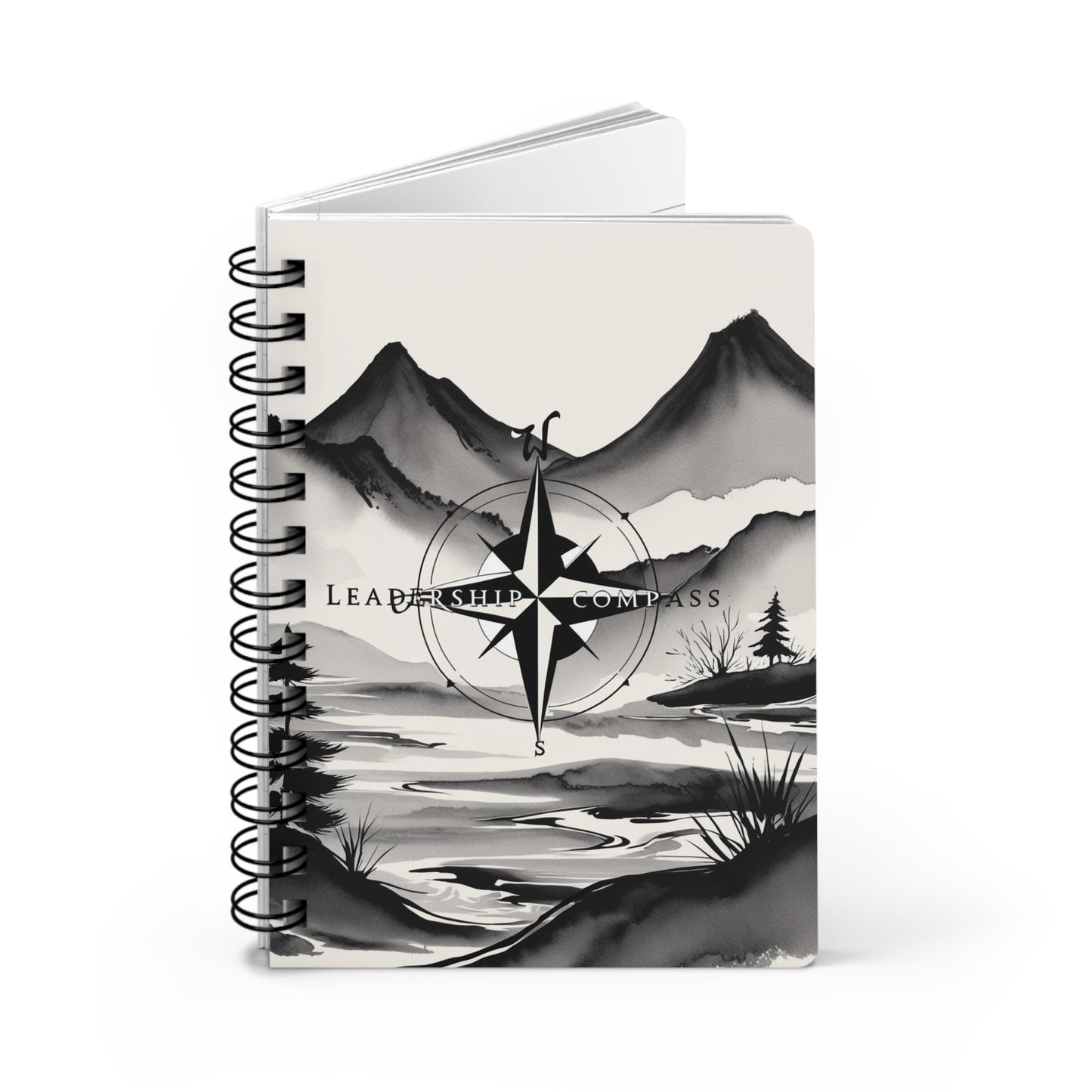 Night's Embrace Unfolds | Spiral Bound Journal