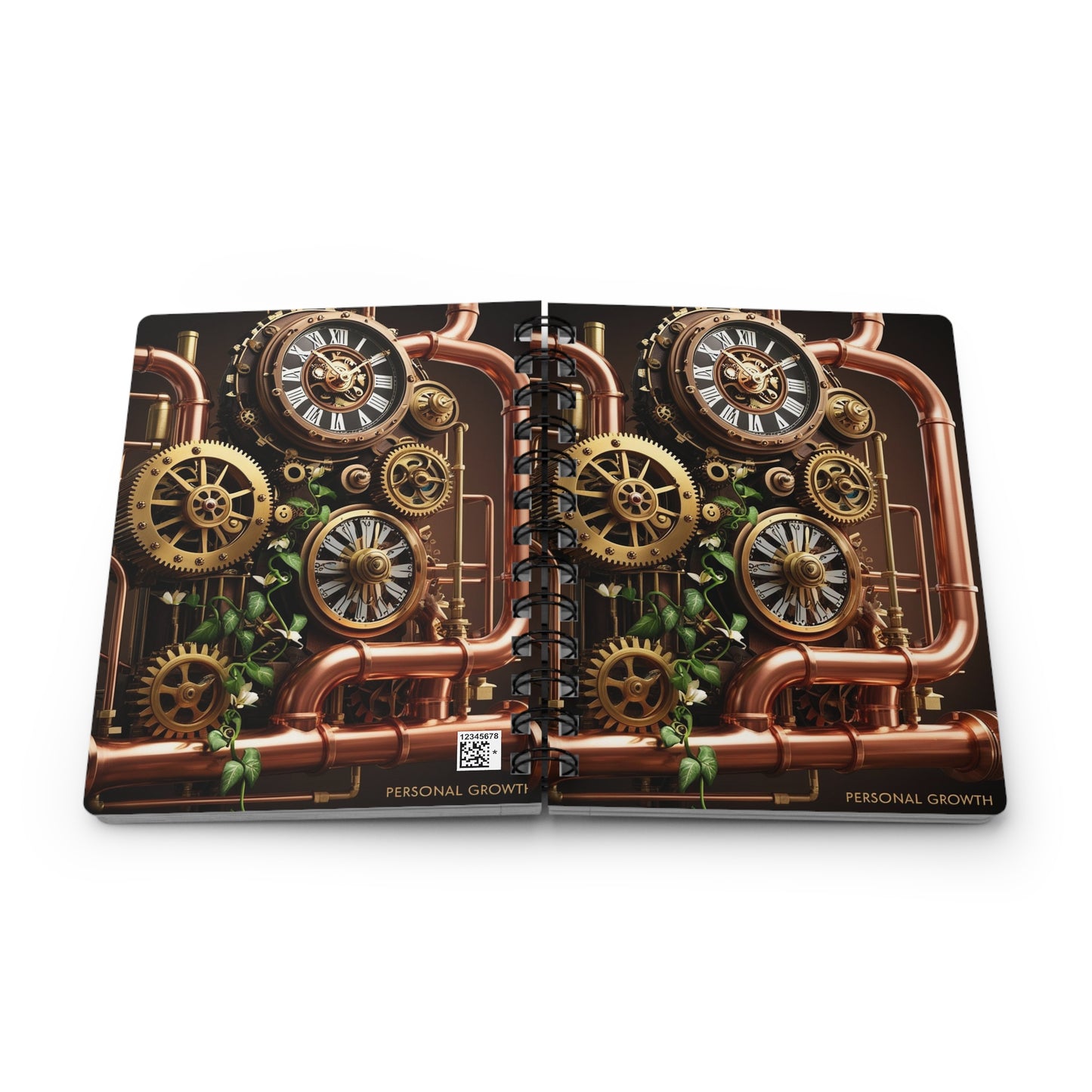No Words, Just Time | Spiral Bound Journal