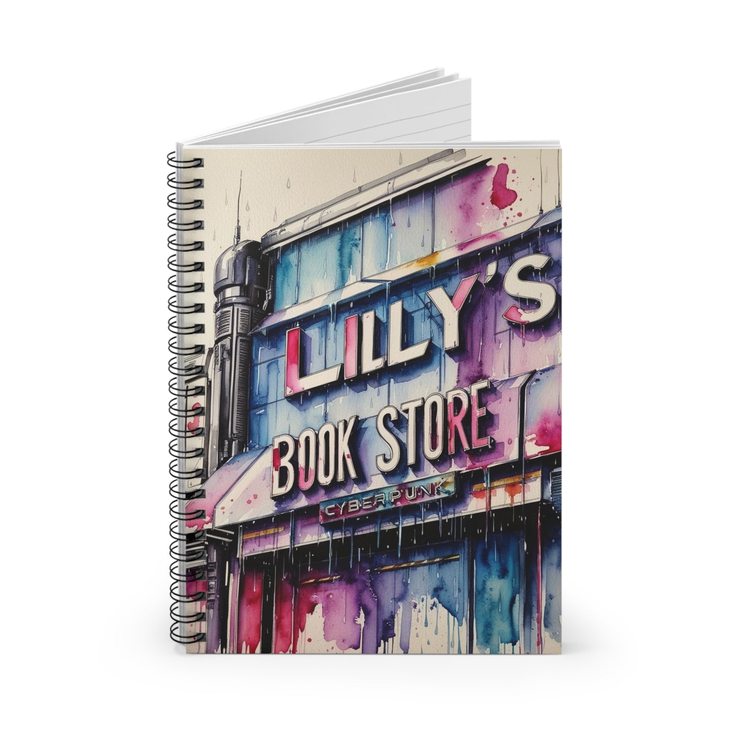 Lilly's Book Store | Spiral Notebook - Ruled Line