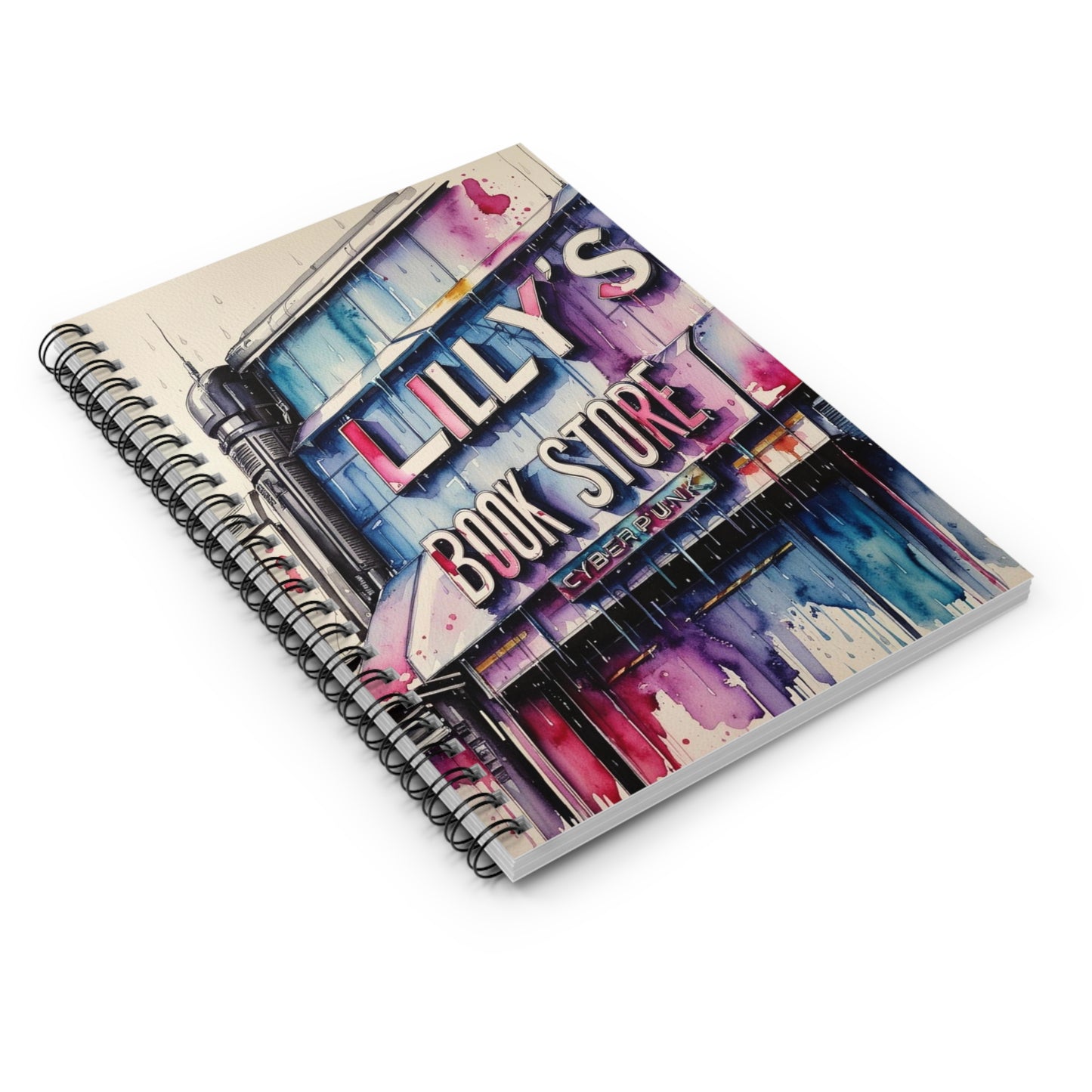 Lilly's Book Store | Spiral Notebook - Ruled Line