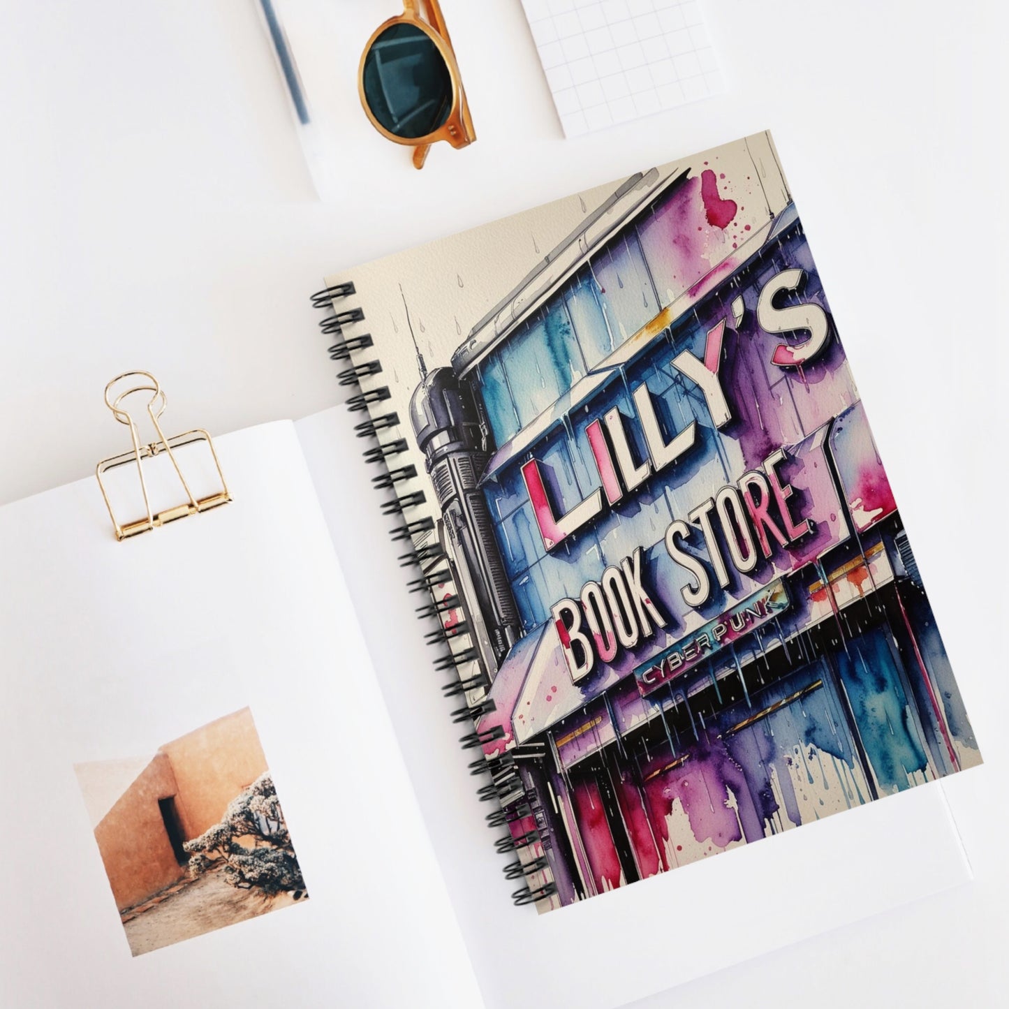 Lilly's Book Store | Spiral Notebook - Ruled Line