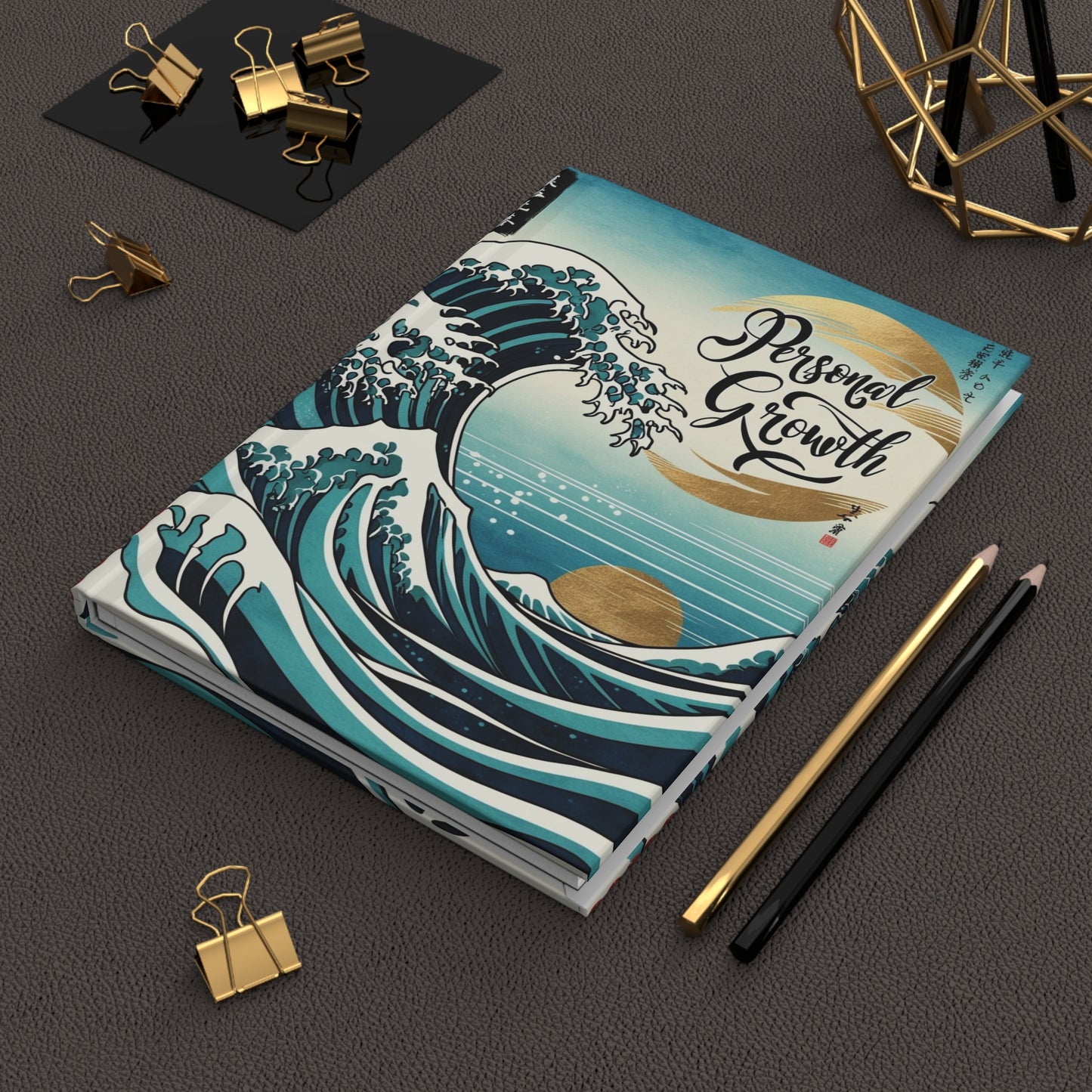 Tsunami | Hardcover Journal Matte
