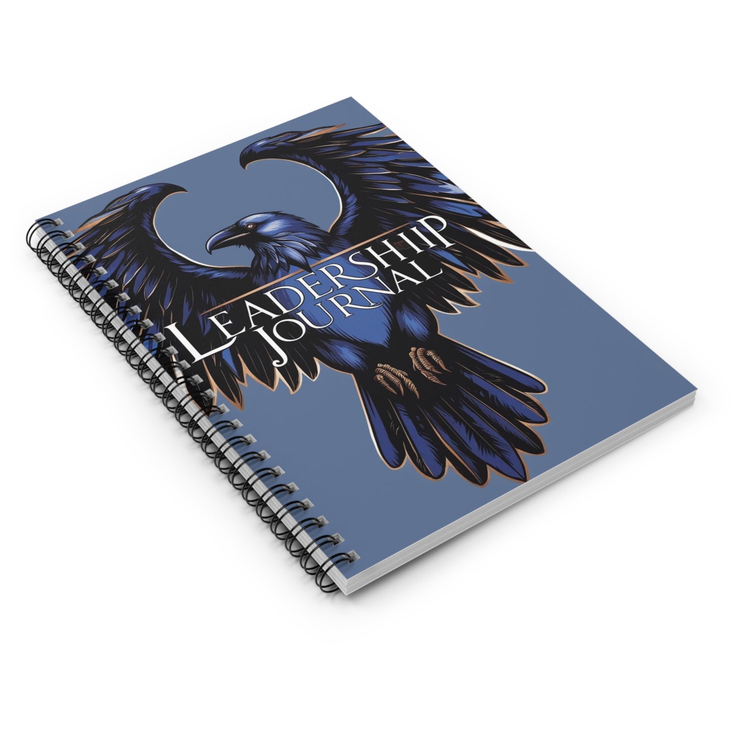 Blue Raven | Spiral Notebook - Ruled Line