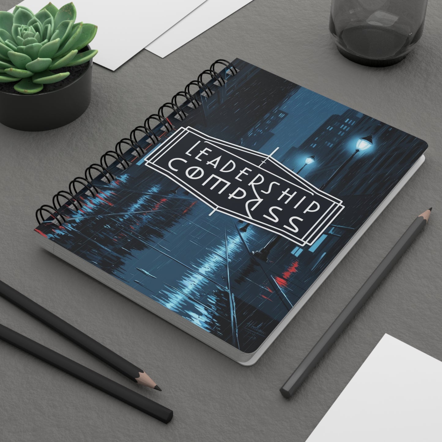 Shadows Slowly Receding | Spiral Bound Journal