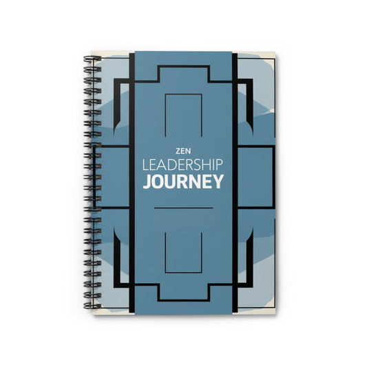 Organized Tranquility | Spiral Notebook - Ruled Line