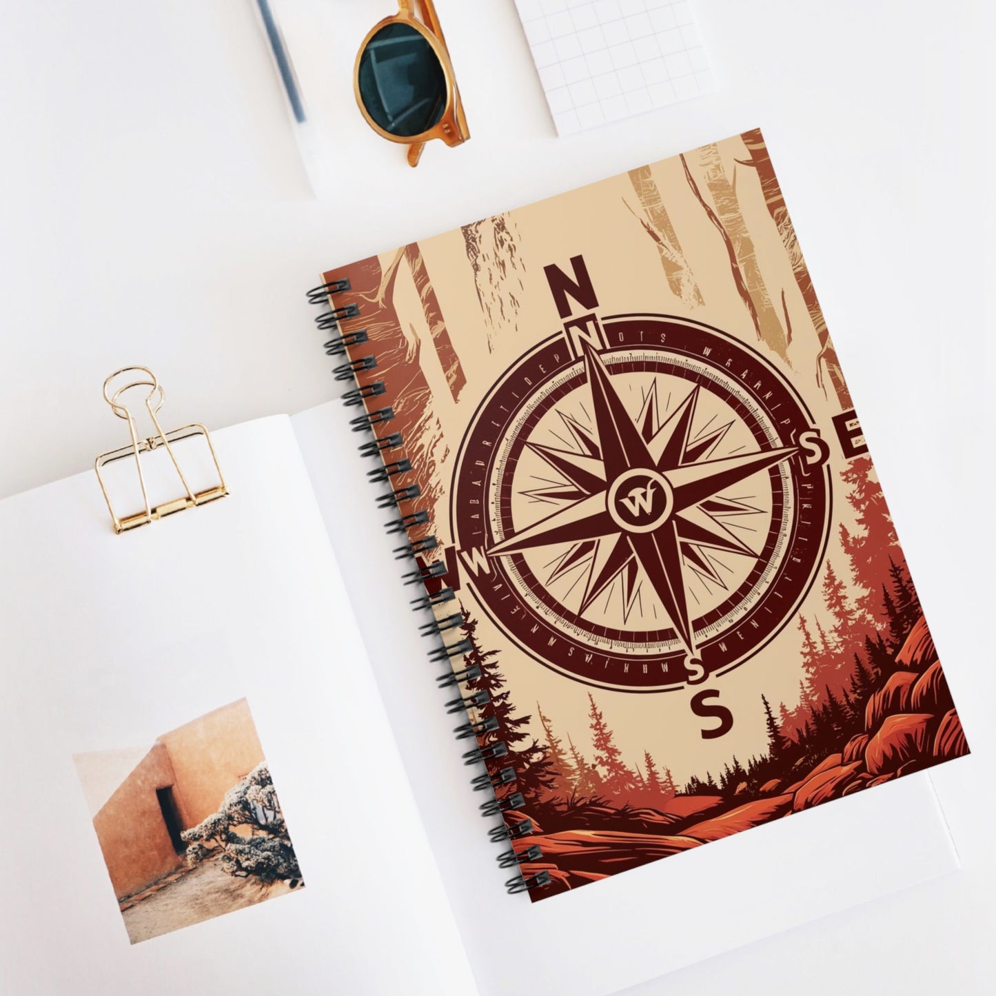 Don't Get Lost | Spiral Notebook - Ruled Line