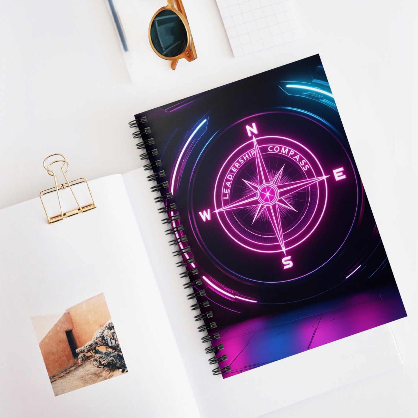 Enter the Future | Spiral Notebook - Ruled Line