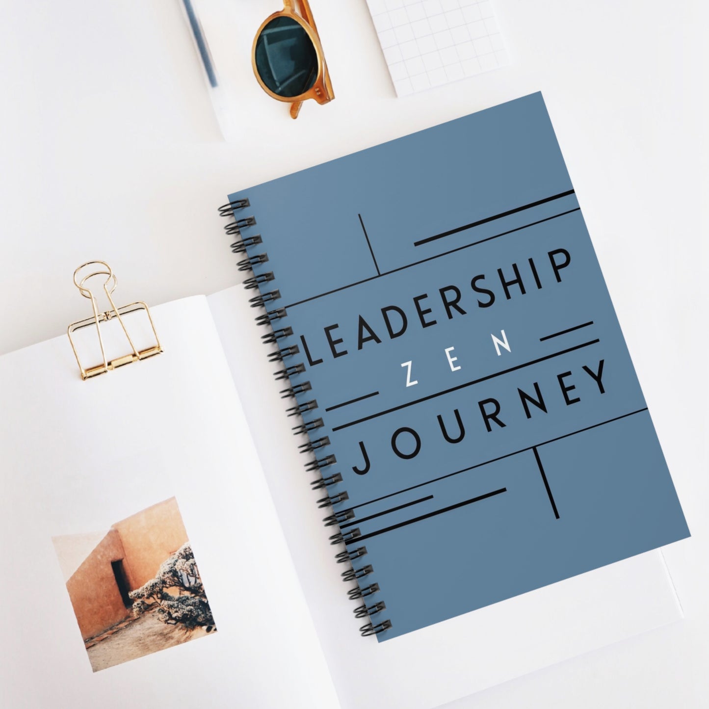 I Wish I Was Organized as These Lines | Spiral Notebook - Ruled Line
