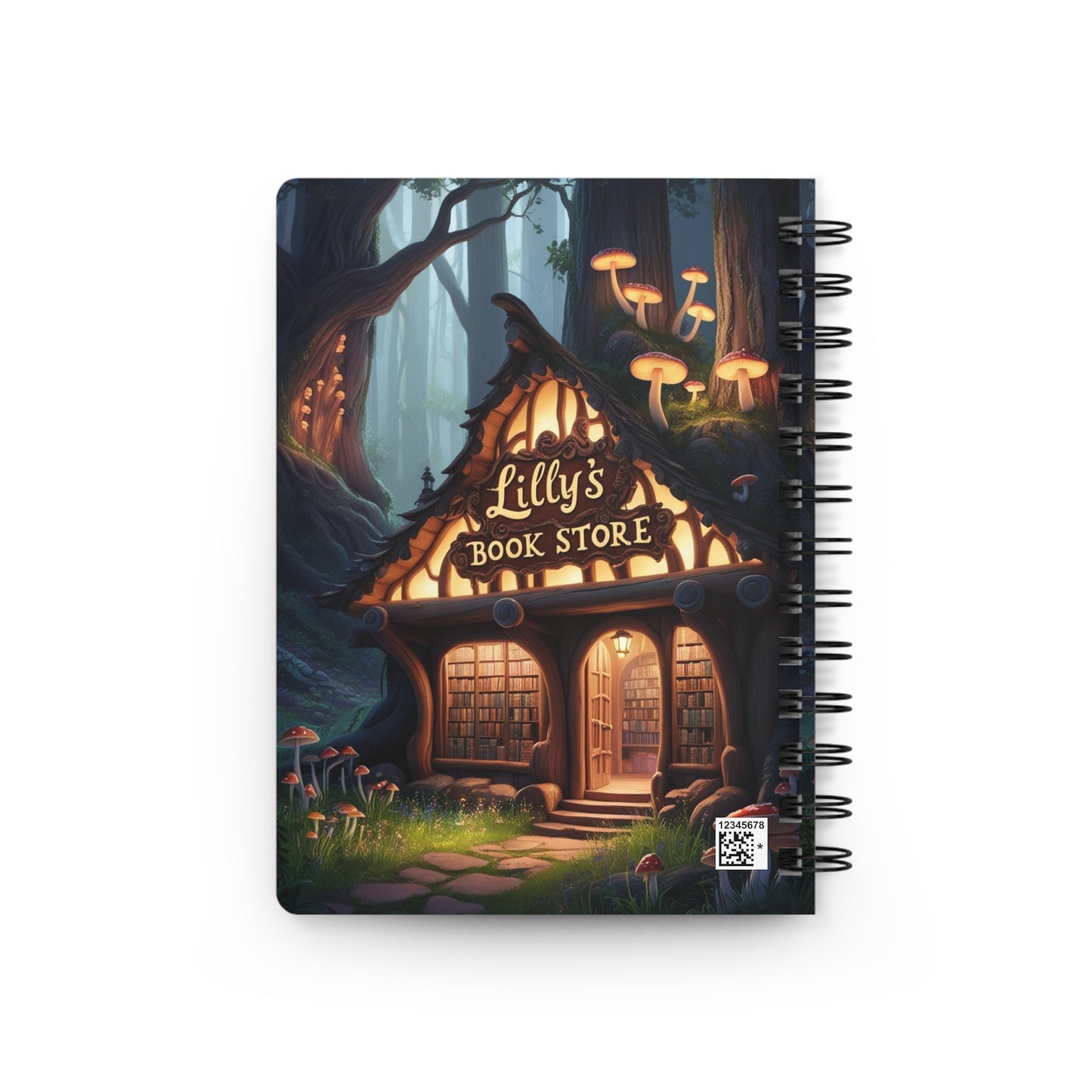 Enchanting Mushrooms | Spiral Bound Journal