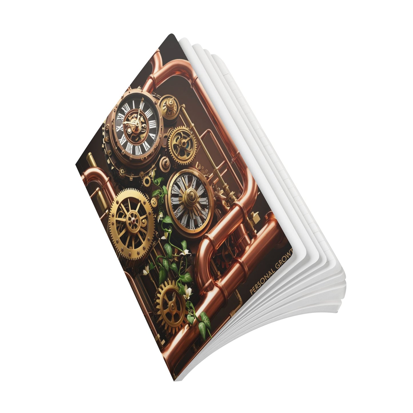 No Words, Just Time | Softcover Journal (with Inside Prints)