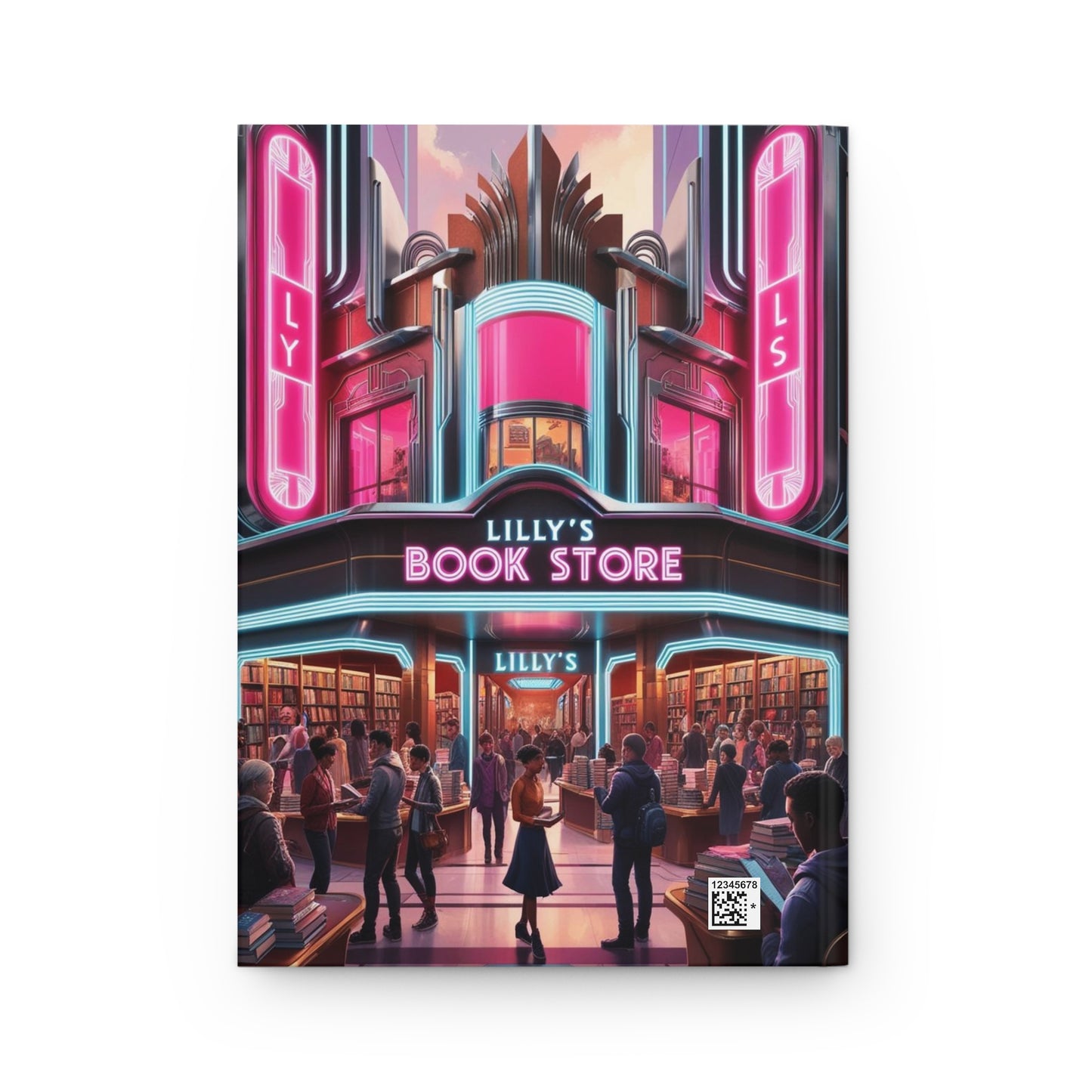 Chaotic Dance of Progress | Hardcover Journal Matte